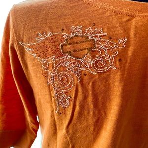 Harley-Davidson Scoopneck Top, Large